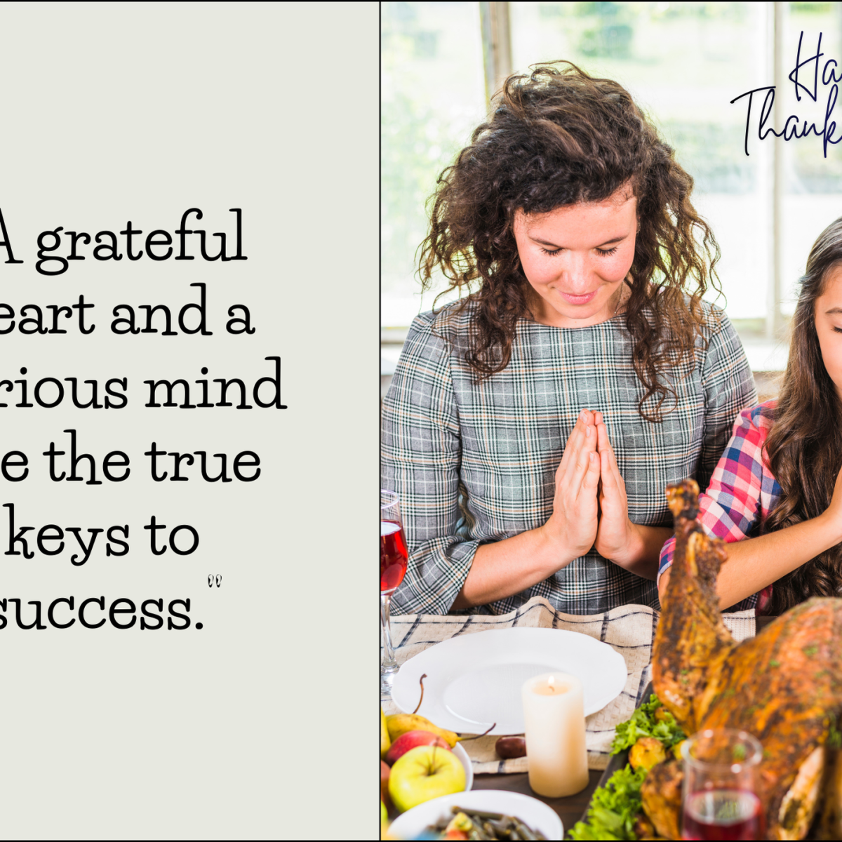 A Thanksgiving Message