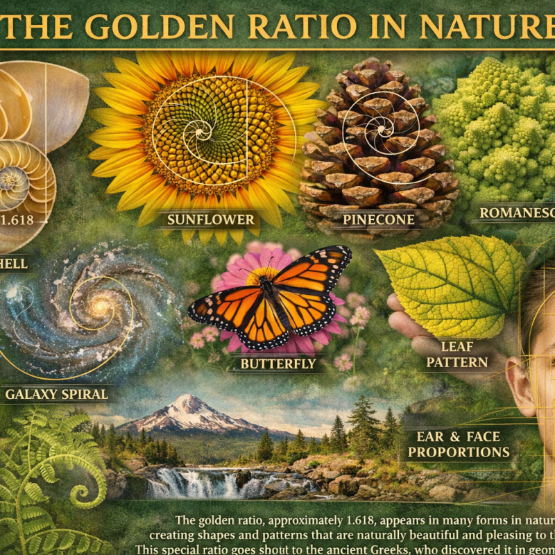 Golden Ratio : A ratio of beauty, balance, and&nbsp;perfection