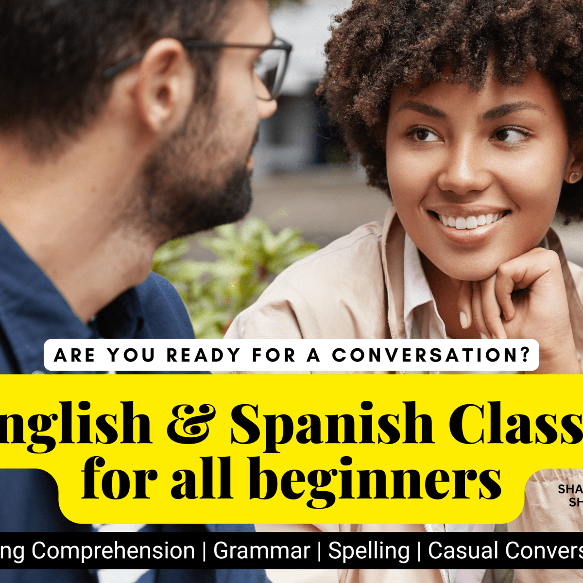 ENGLISH & SPANISH LEARNING&nbsp;CLASSES